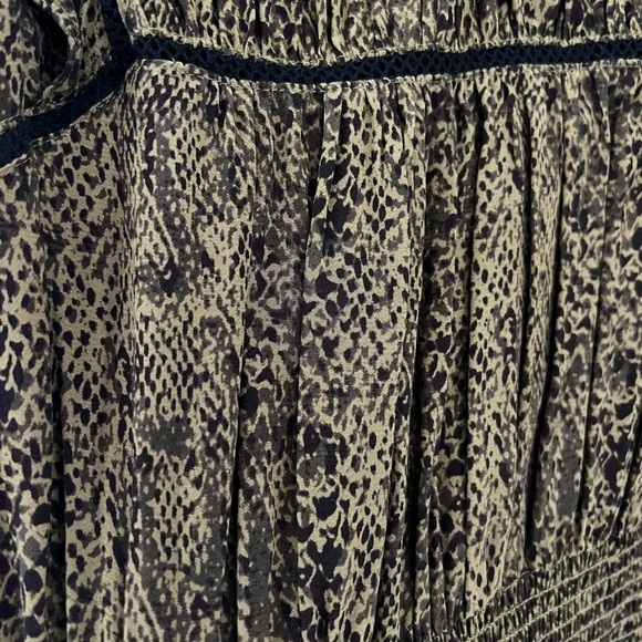 Brown Ruffle Dress - Picture 5 of 6